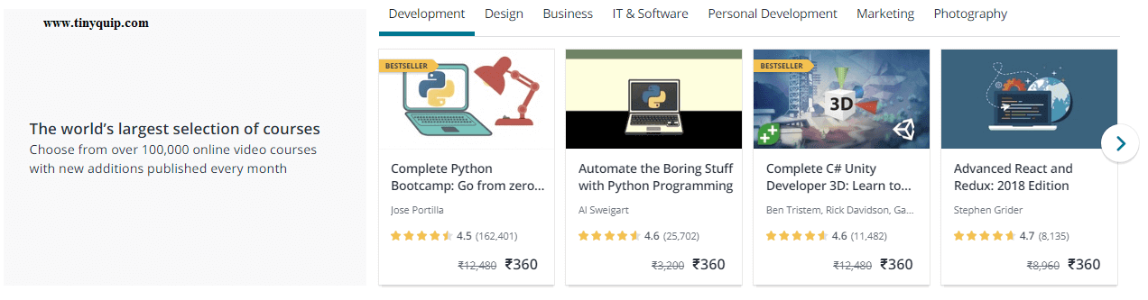 udemy online courses