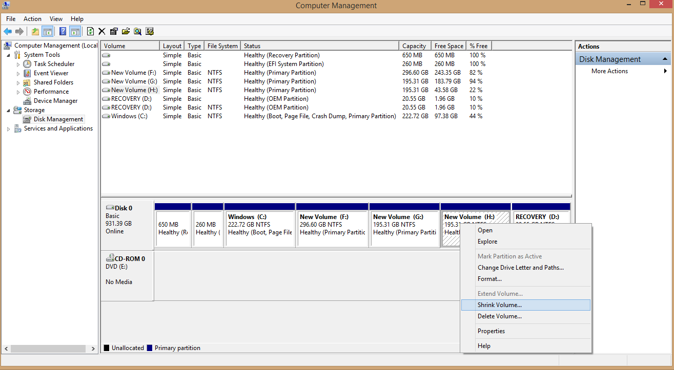 disk partition