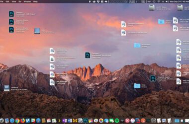 hide desktop icons on mac os