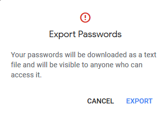 google password manager