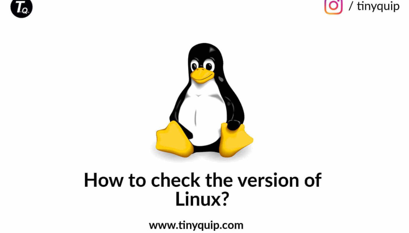 How to check the version of Linux? Check Linux Version