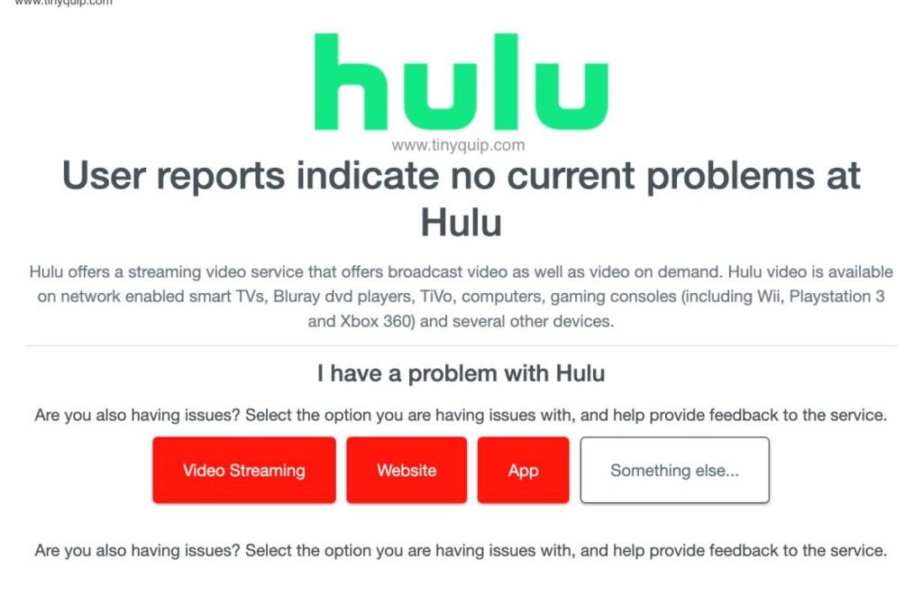Hulu servers are down Error 94