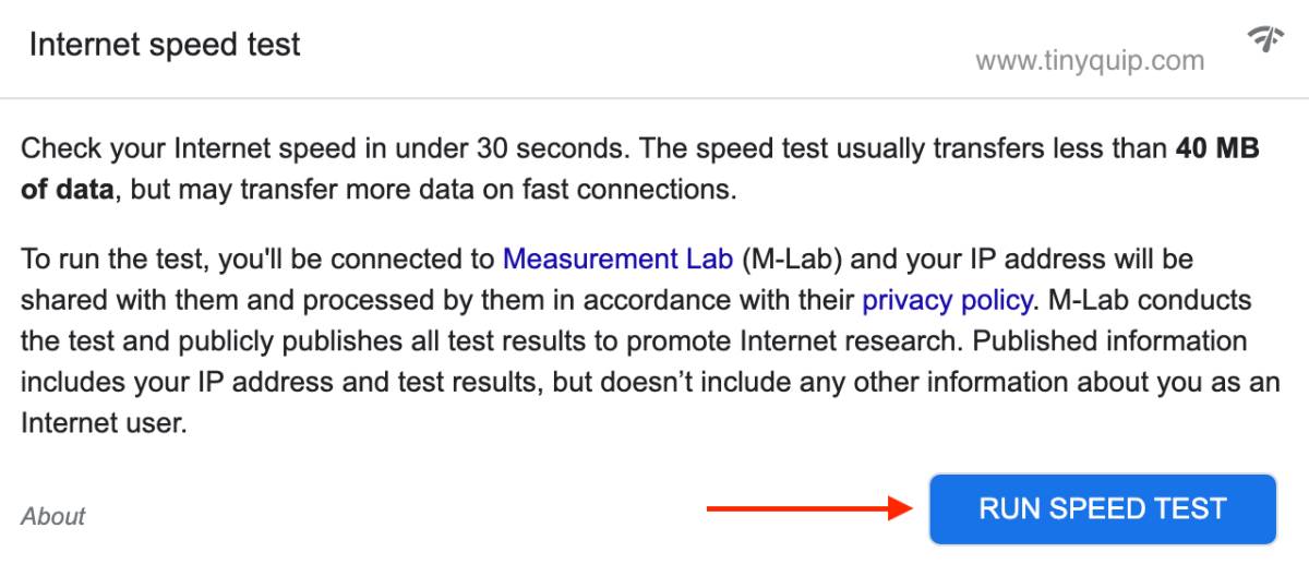 Speed test to check internet speed for Netflix Error NW-2-5