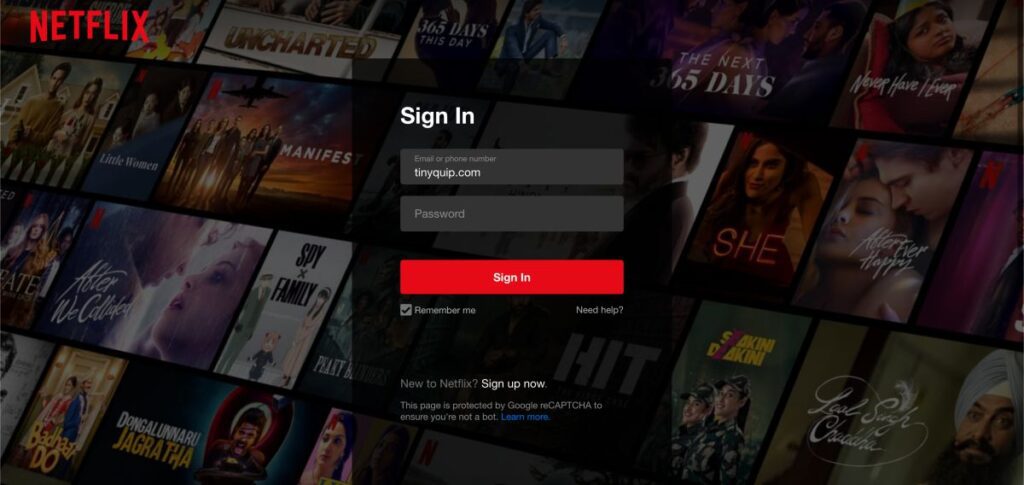 Netflix Account Connection Error