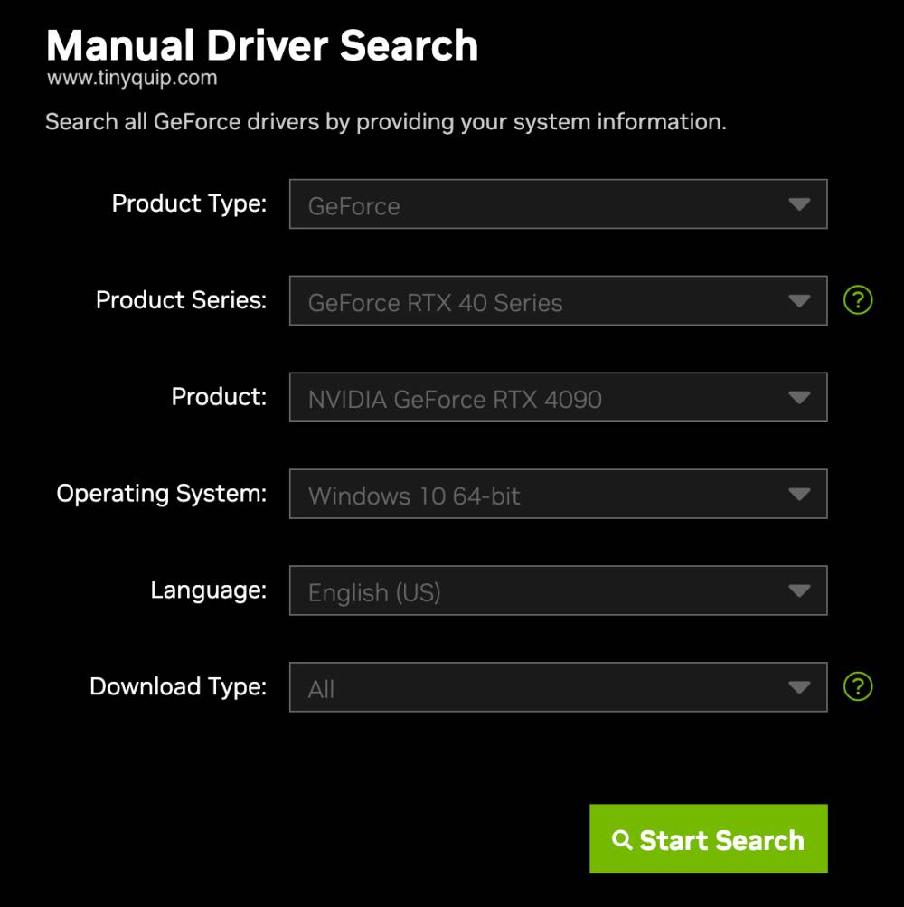 Manual Driver GeForce Experience 0X0003 on Windows