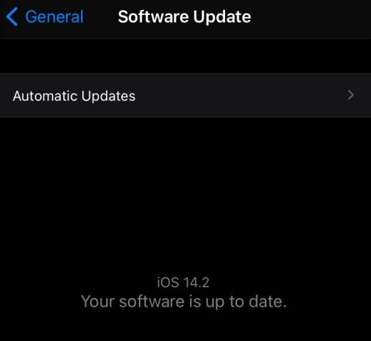 iphone software update