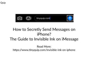 invisible ink on iphone