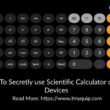 scientific calculator on iPhone devices