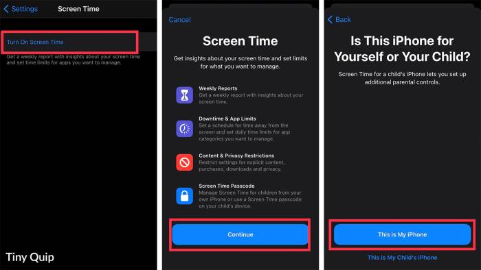 screen time content restriction iPhone