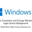 login screen windows 10