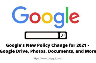 Google New Policy 2021