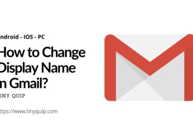 gmail name change display