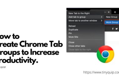 create chrome tab groups