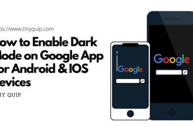 enable dark mode on google app for android and iphone