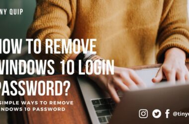 disable windows 10 password