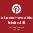 download pinterest videos