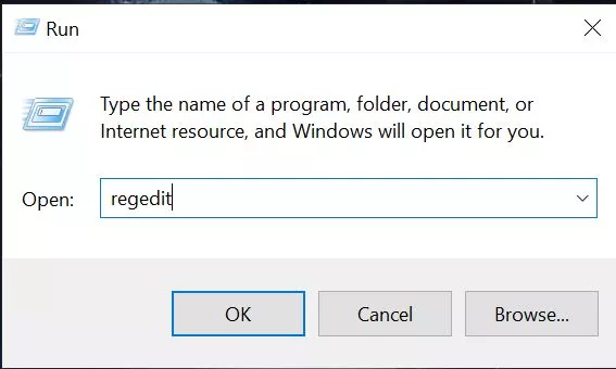 Registry Editor to disable Antimalware