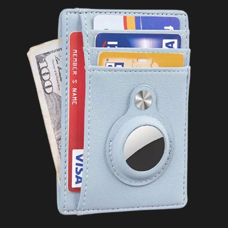 AirTag wallet front pocket