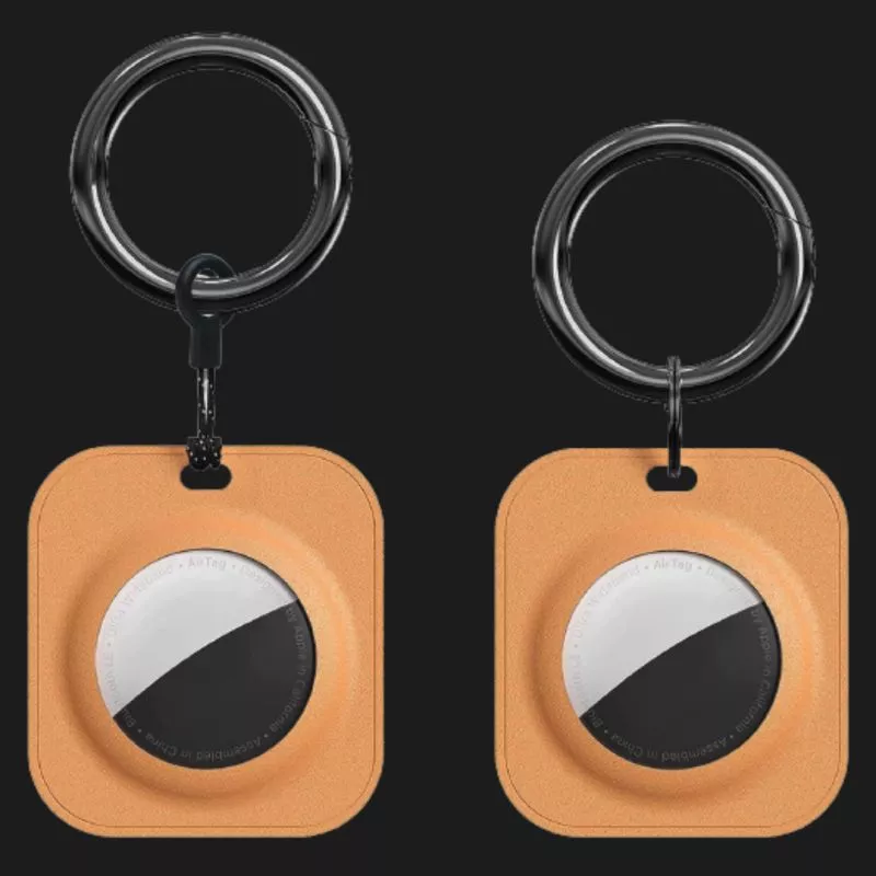 Protective Leather Keychain for AirTag
