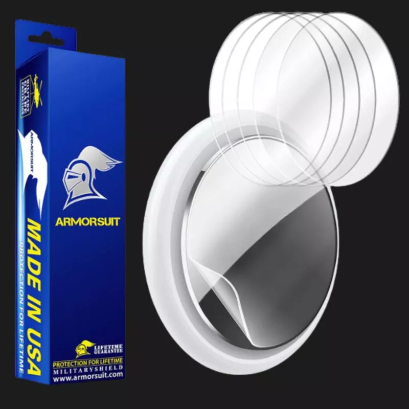 Protective transparent film for AirTag