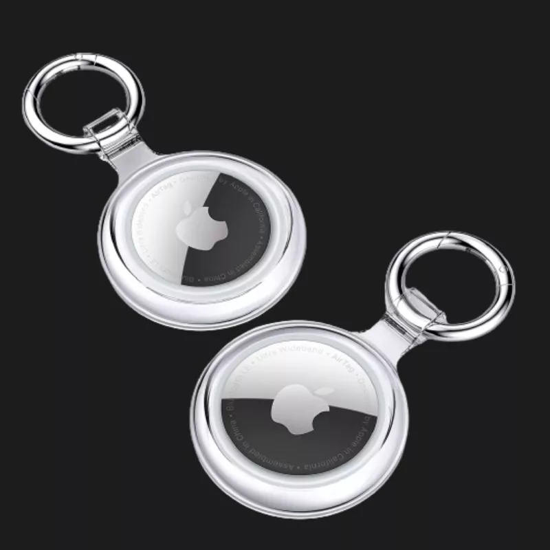 AirTag keychain transparent