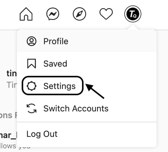 Instagram account deactivation