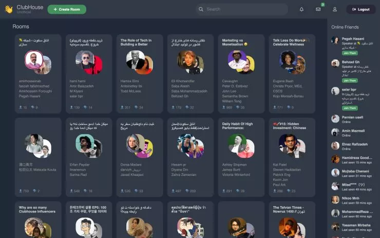 Clubhouse desktop client on Linux