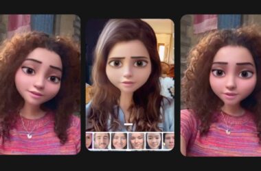 disney pixar character face filter