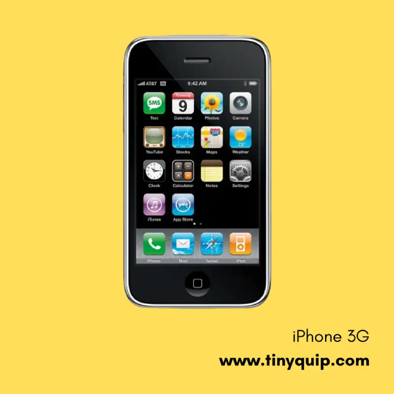 iPhone Model iPhone 3G