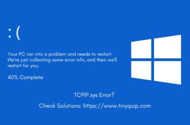 tcpip sys BSOD
