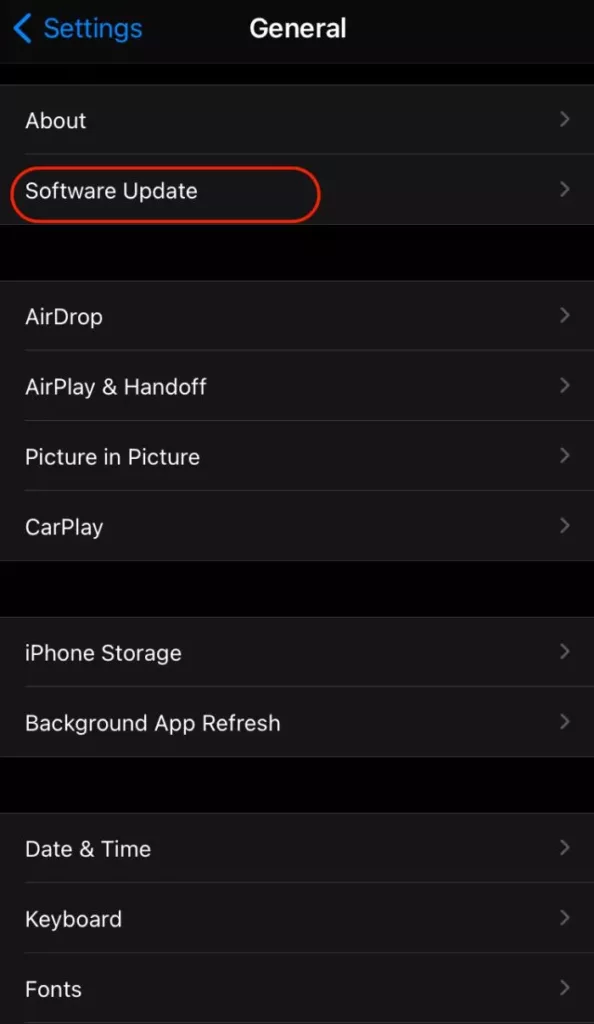 AirDrop not sending files on iOS
