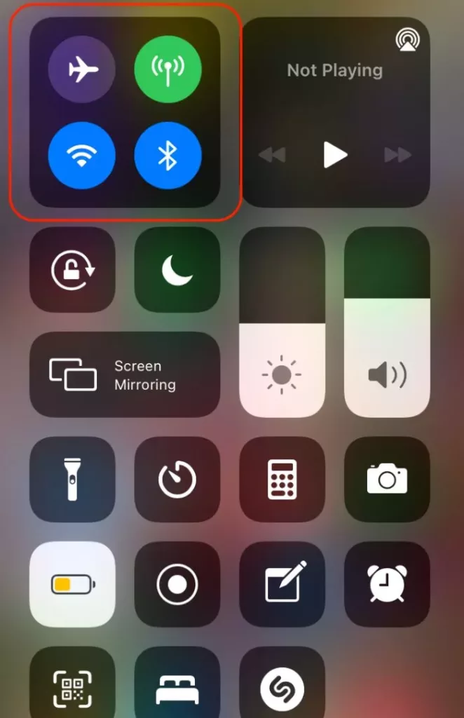AirDrop on iPhone