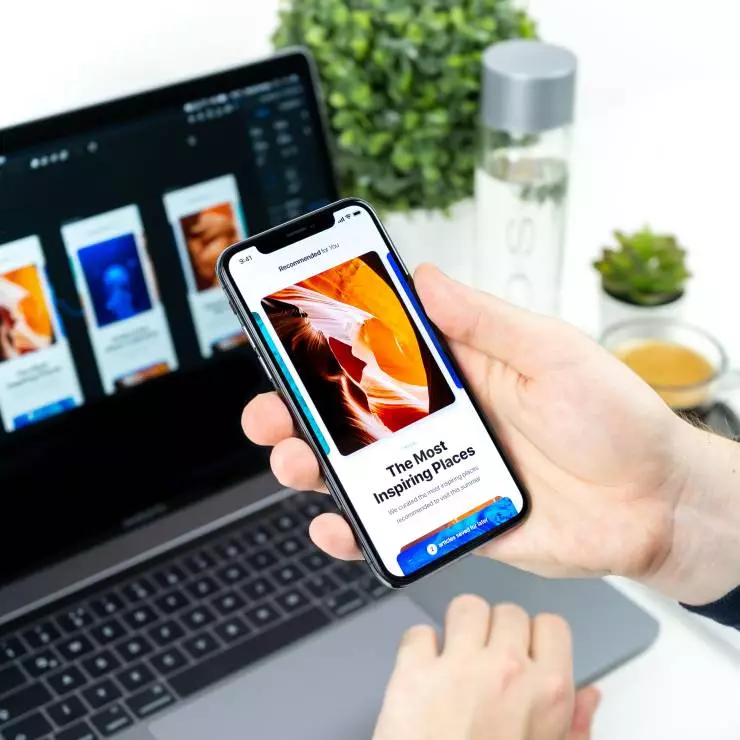 AirDrop file saved on iPhone