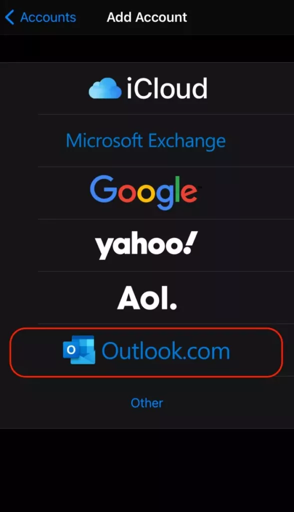 Outlook calendar sync with iPhone and iPad