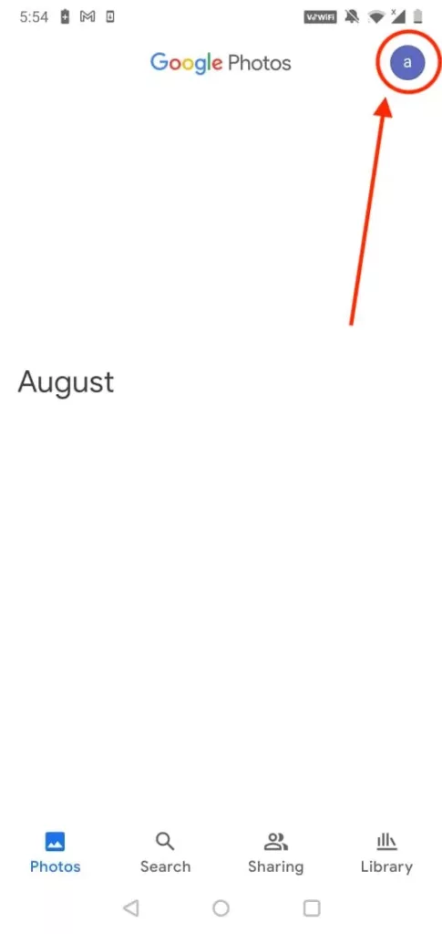 Backup google photos