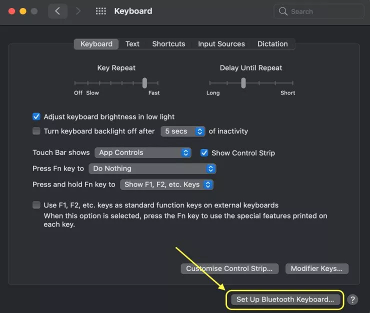 Wireless Bluetooth Mac Keyboard not working