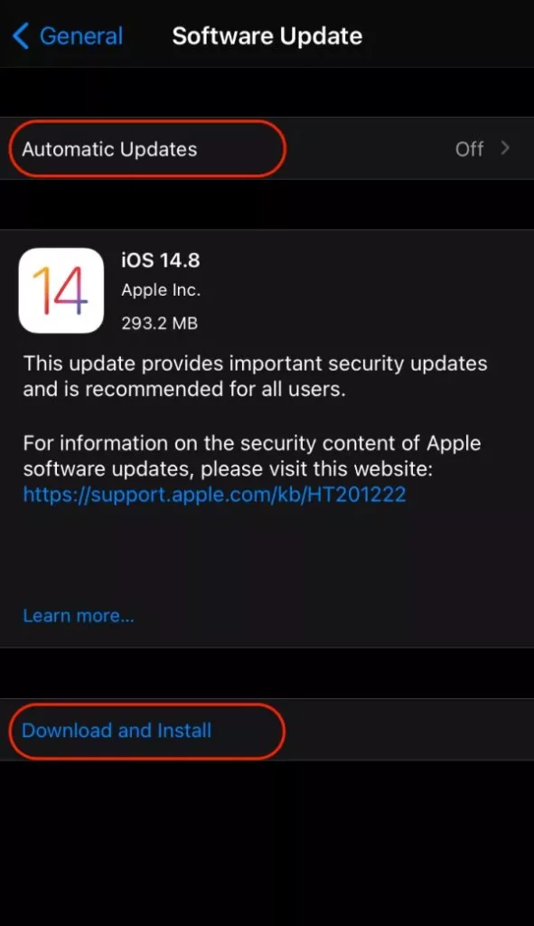 iPhone WhatsApp not working