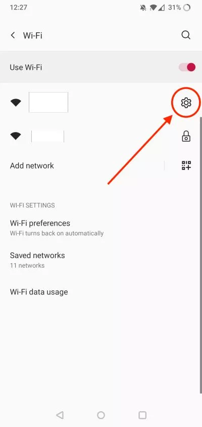 View WiFi Password on Android