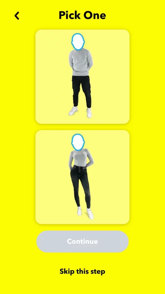 How to create snapchat cameo