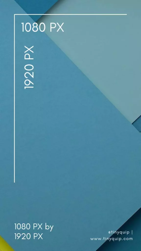 Instagram post size for Reels and IGTV