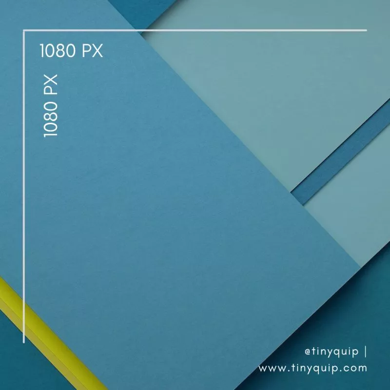 Instagram post size square