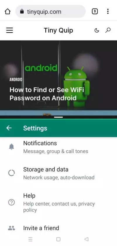 Split Screen view on Realme Device