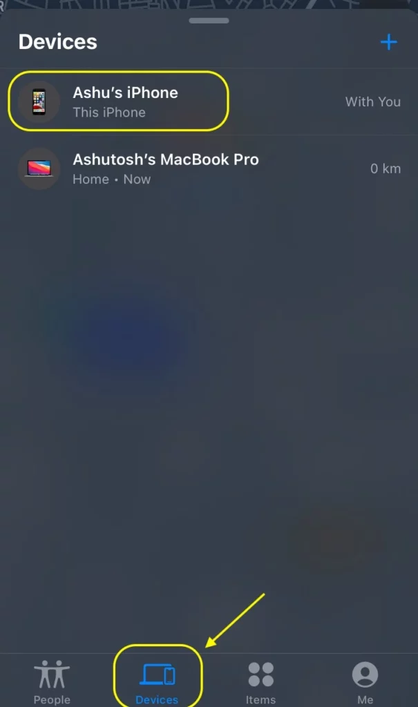 Erase Locked iPhone Data using iCloud