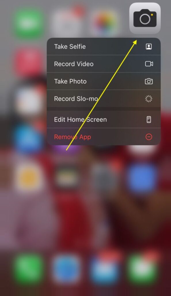 Scan QR Code on iPhone
