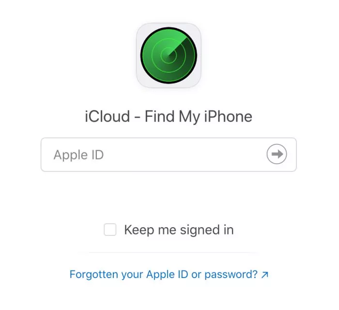 Find on iCloud Windows