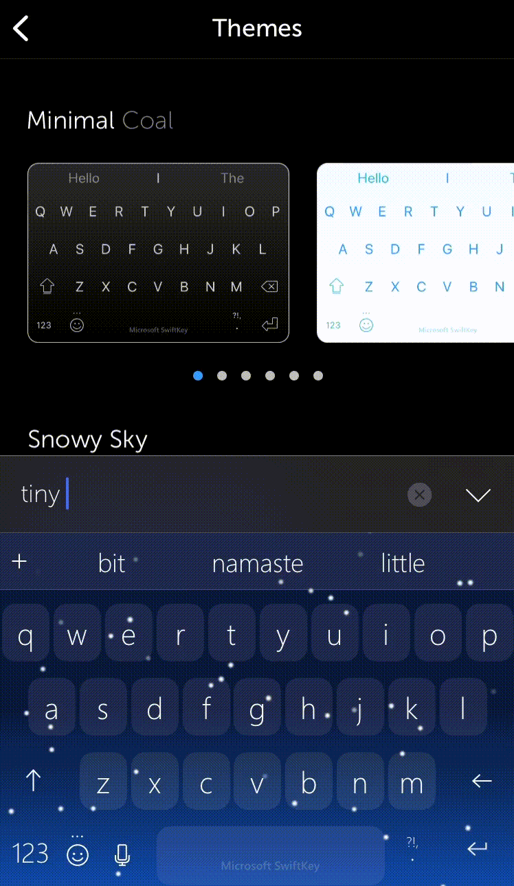 Change keyboard colour on iPhone