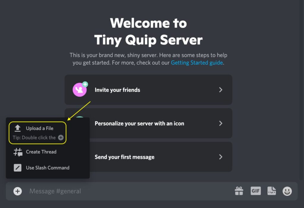 Send videos on Discord