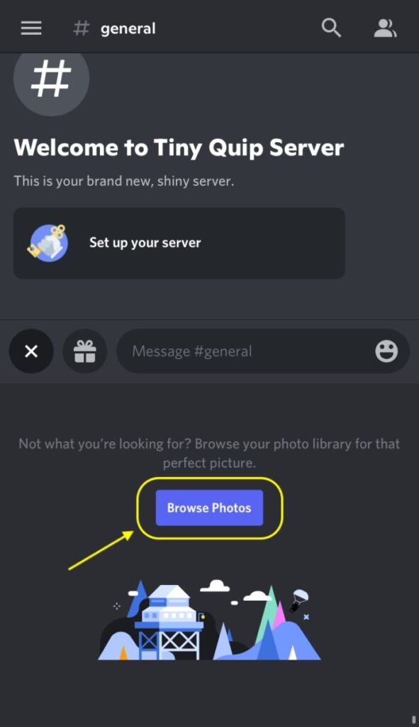 Share videos on Discord mobile