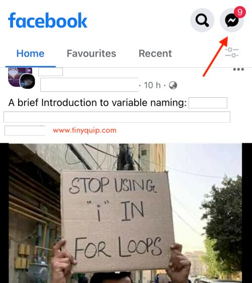 view messages on Facebook without Messenger
