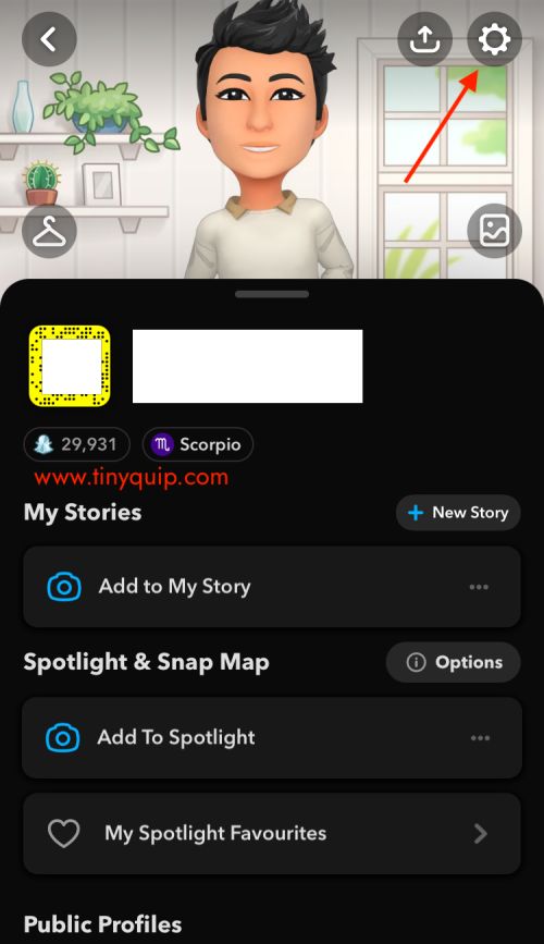 Snapchat Dark Mode